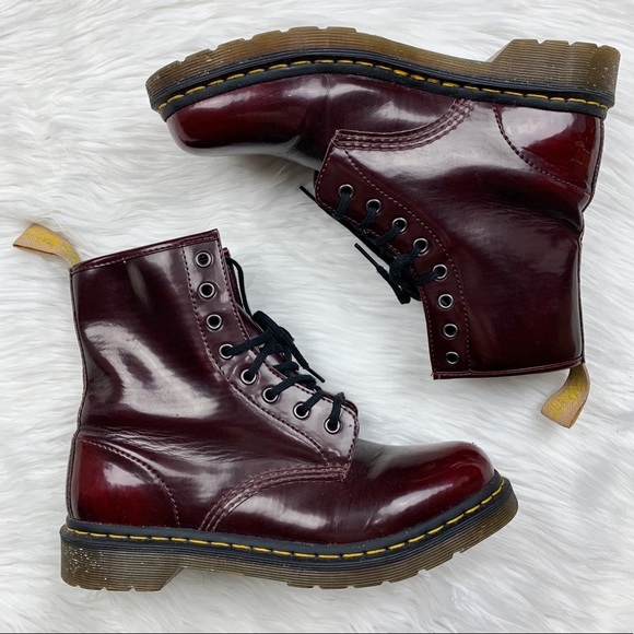 vegan 1460 lace up boots